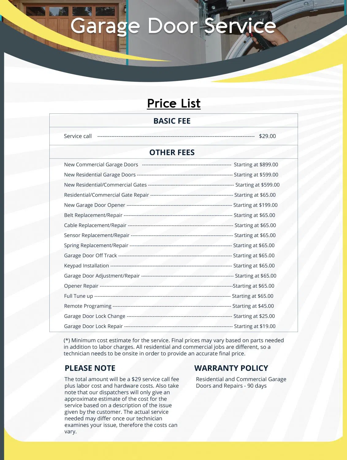 All County Garage Door Service Salt Lake City, UT 801-609-9410